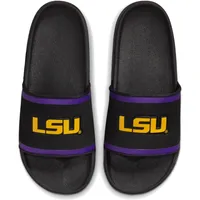 Sandales à glissière Nike LSU Tigers Off-Court Wordmark