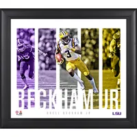 Joe Burrow LSU Tigers Framed 15 x 17 Player Core Collage