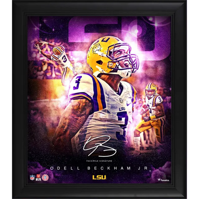 Lids Clyde Edwards-Helaire LSU Tigers Fanatics Authentic