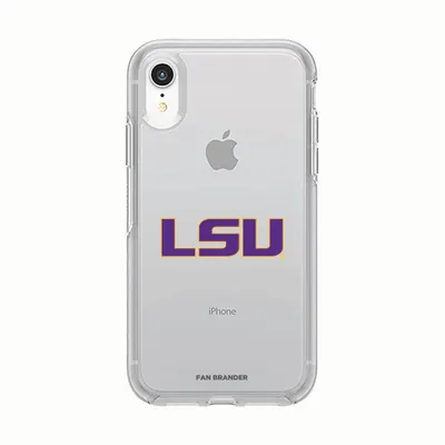 LSU Tigers OtterBox iPhone XR Symmetry Case - Clear