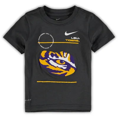 Nike LSU Tigers 2019 National Champions Legend Status Black T-Shirt Size LG