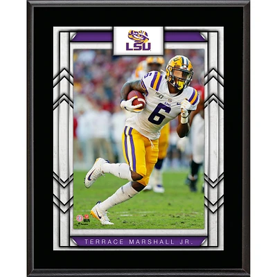 Terrace Marshall Jr. LSU Tigers 10.5" x 13" Sublimated Player Plaque