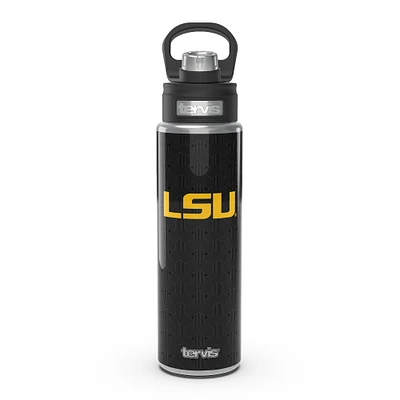 Tervis LSU Tigres 24 oz. Bouteille à large ouverture en acier inoxydable Weave