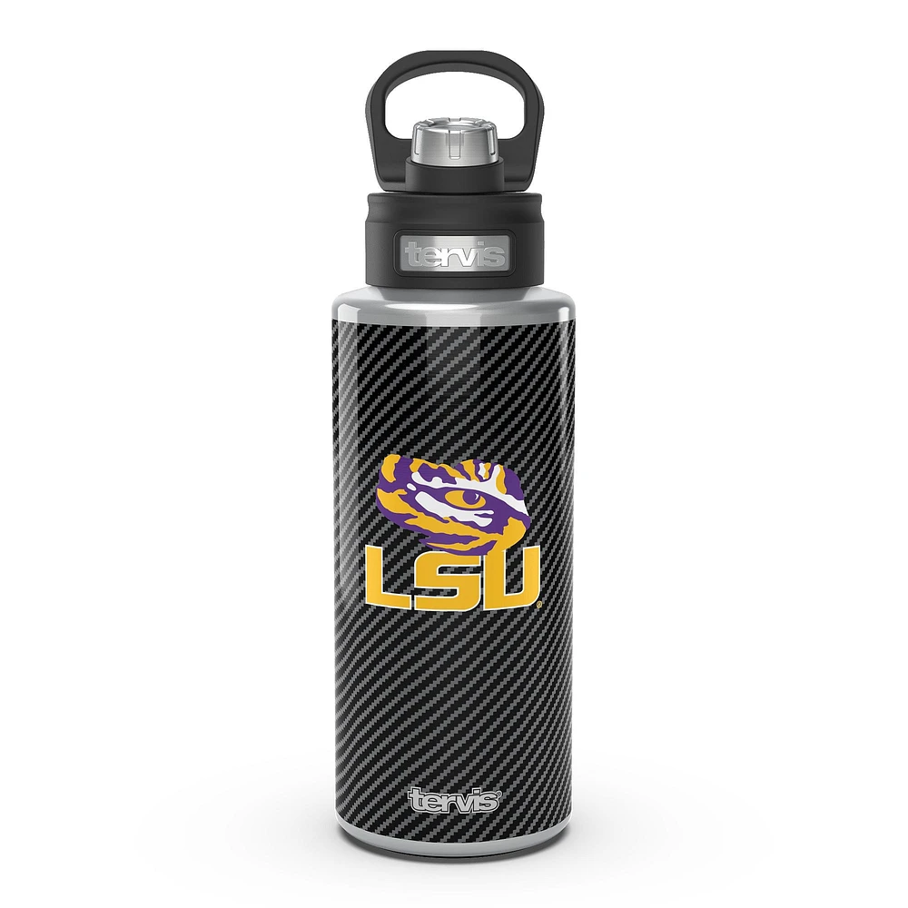 Tervis LSU Tigers 32oz. Carbon Fiber Wide Mouth Water Bottle