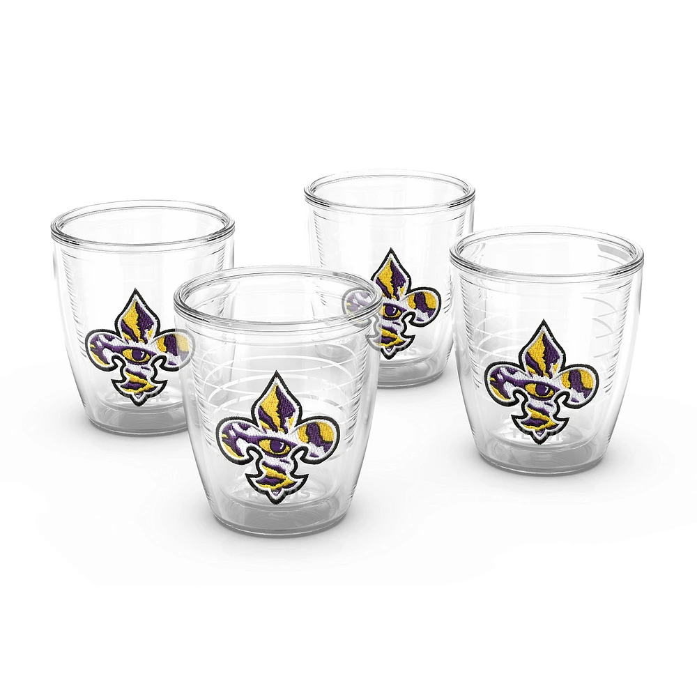 Tervis LSU Tigres 4-Pack 12oz. Ensemble de gobelets emblème