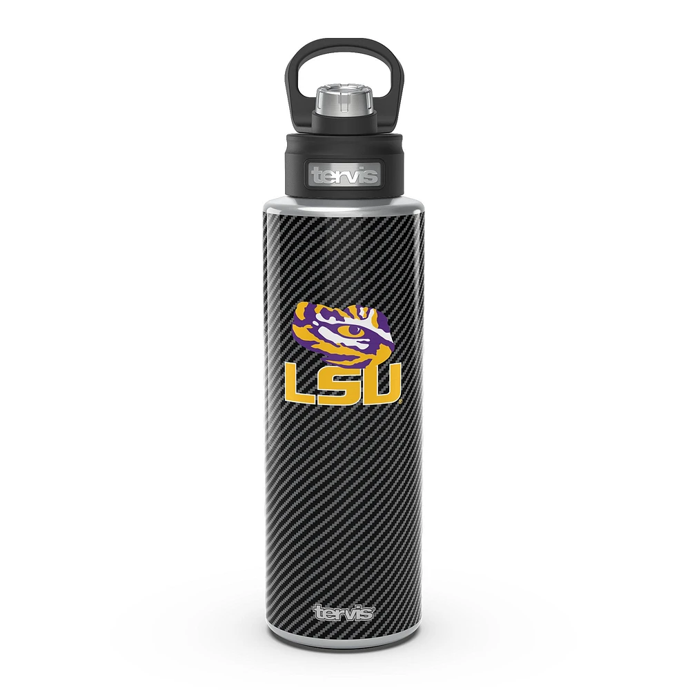 Tervis LSU Tigers 40oz. Carbon Fiber Wide Mouth Water Bottle