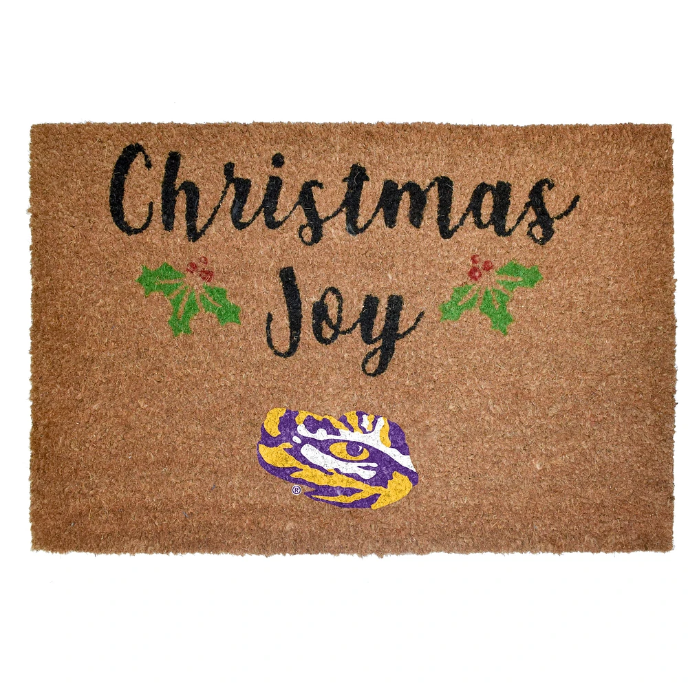 The Memory Company LSU Tigers 23" x 35" Holiday Door Mat