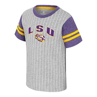 T-shirt Airball gris chiné Colosseum pour tout-petits des LSU Tigers