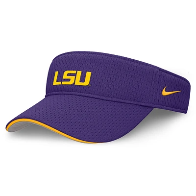 Unisex Nike Purple LSU Tigers 2025 Dugout Softball Ace Performance Adjustable Visor