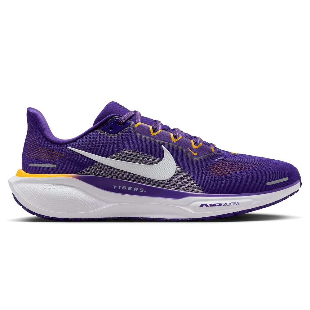 Chaussures de course unisexes Nike Purple LSU Tigers Zoom Pegasus 41