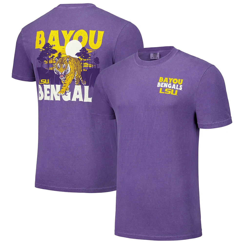 Unisex Purple LSU Tigers Hyper Local Bayou Bengals T-Shirt