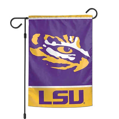 Drapeau de jardin double face WinCraft LSU Tigers 12" x 18"