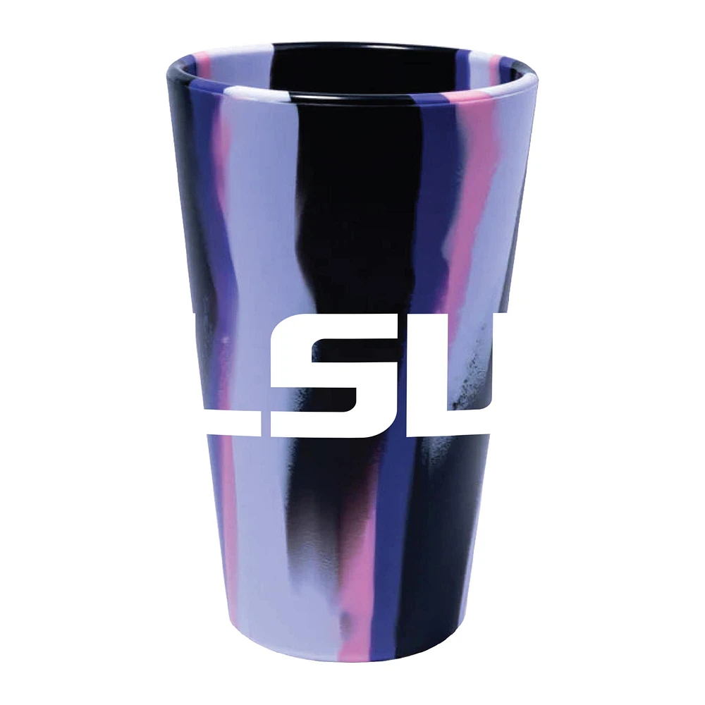 WinCraft LSU Tigres 16oz. Verre à pinte en silicone à la mode