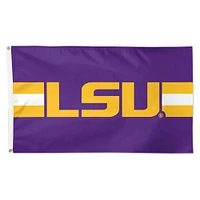 WinCraft LSU Tigers 3' x 5' Horizontal Stripe Deluxe Single-Sided Flag