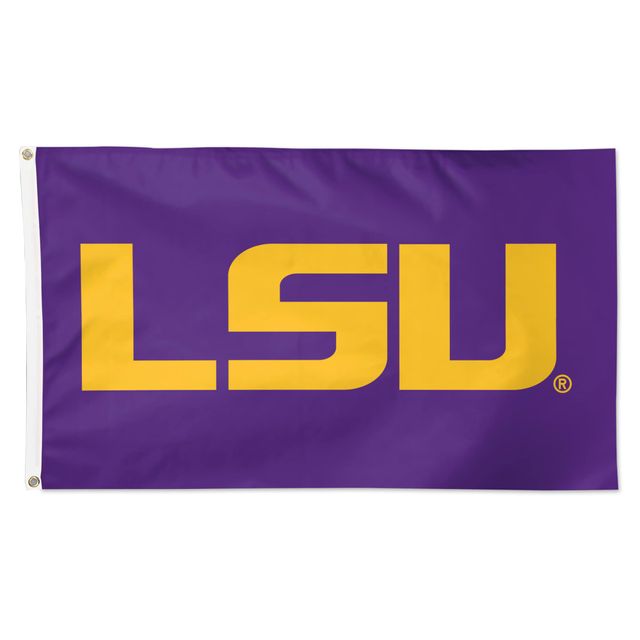 WinCraft LSU Tigers 3' x 5' Drapeau simple face avec logo principal