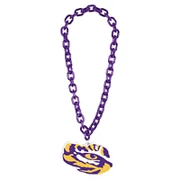 Collier avec logo à grande chaîne WinCraft LSU Tigers