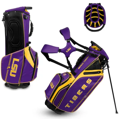 LSU Tigers WinCraft Caddie Carry Hybrid Golf Bag