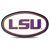 WinCraft LSU Tigers Oval Color-Covered Tailgate Hitch Cover