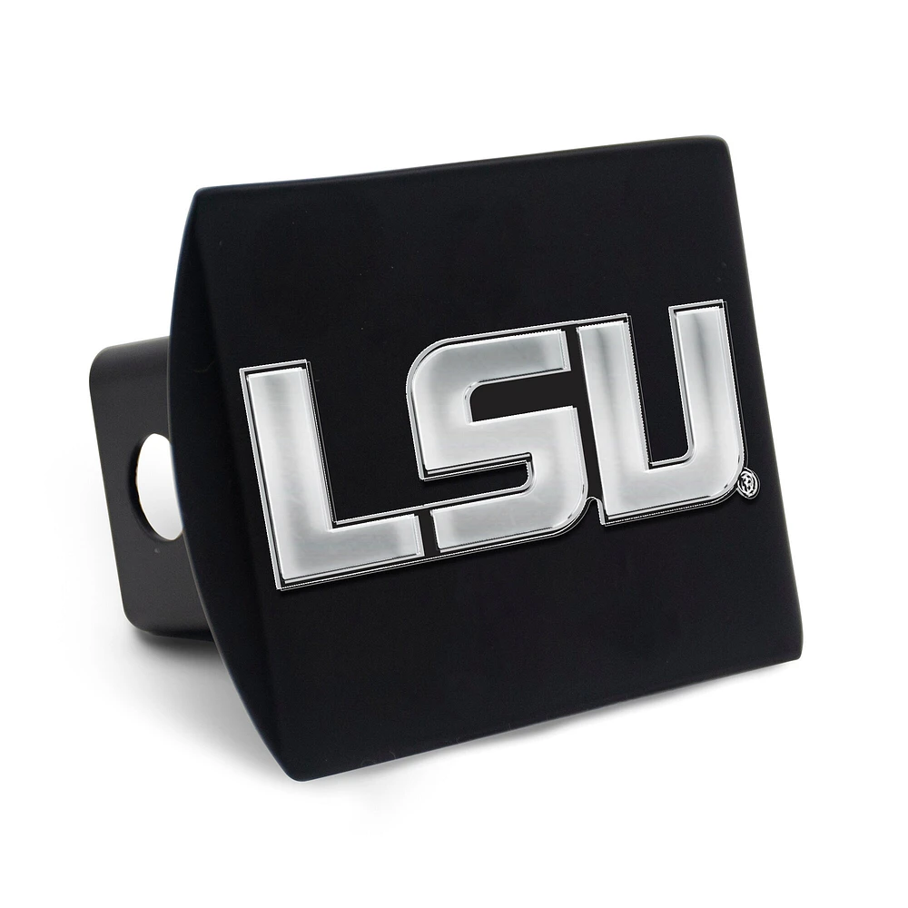 WinCraft LSU Tigers Premium Metal Chrome Logo Hitch Cover