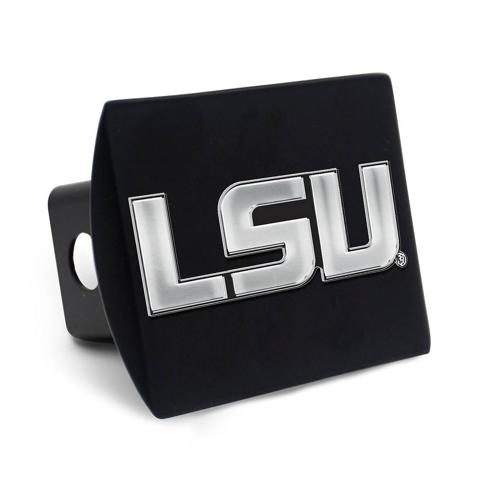 WinCraft LSU Tigers Premium Metal Chrome Logo Hitch Cover