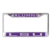 Cadre de plaque d'immatriculation WinCraft LSU Tigers S/L School Alumni