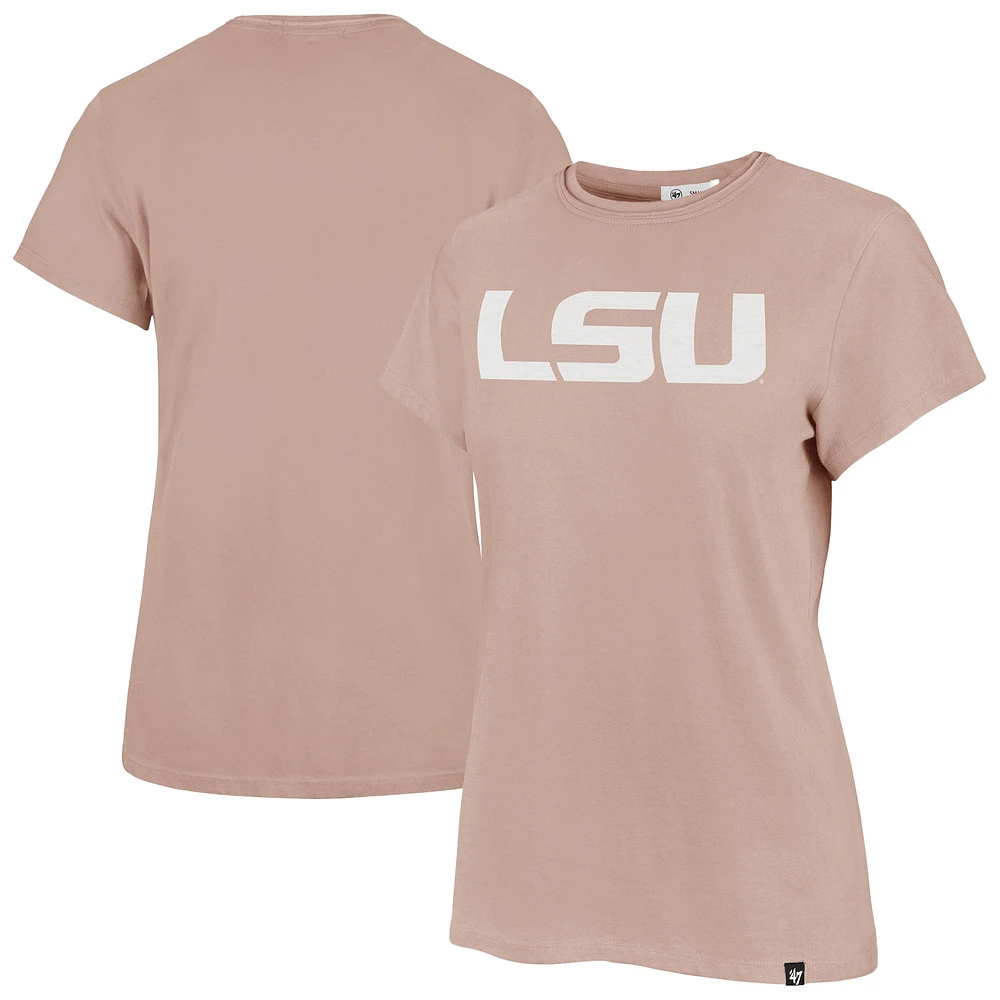 T-shirt rose Premier Frankie '47 pour femme des LSU Tigers