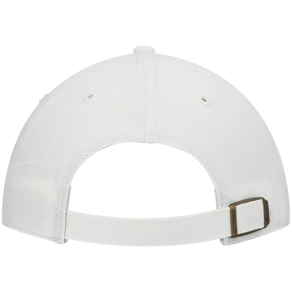 Casquette ajustable avec logo LSU Tigers Miata Clean Up '47 blanc pour femmes