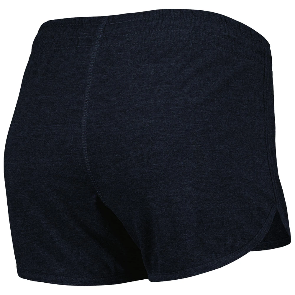 Women's Colosseum Heather Black LSU Tigers Simone Core Shorts