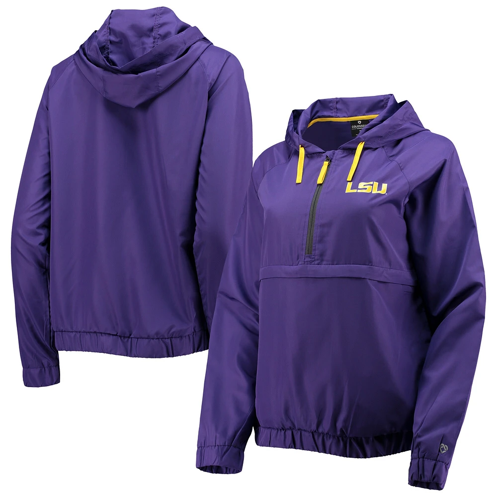 Veste à capuche zippée Colosseum pour femmes LSU Tigers Doodling femme