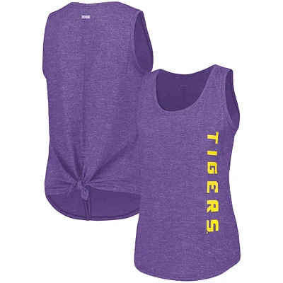 Débardeur violet Columbia LSU Tigers Cades Cape Omni-Wick Tri-Blend pour femme