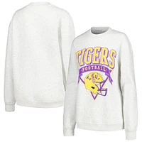 Sweatshirt à enfiler avec logo établi & Co. Ash LSU Tigers pour femmes