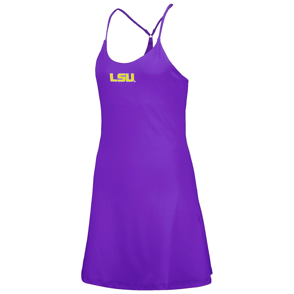 Robe violette LSU Tigers Campus Rec établie & Co. pour femmes