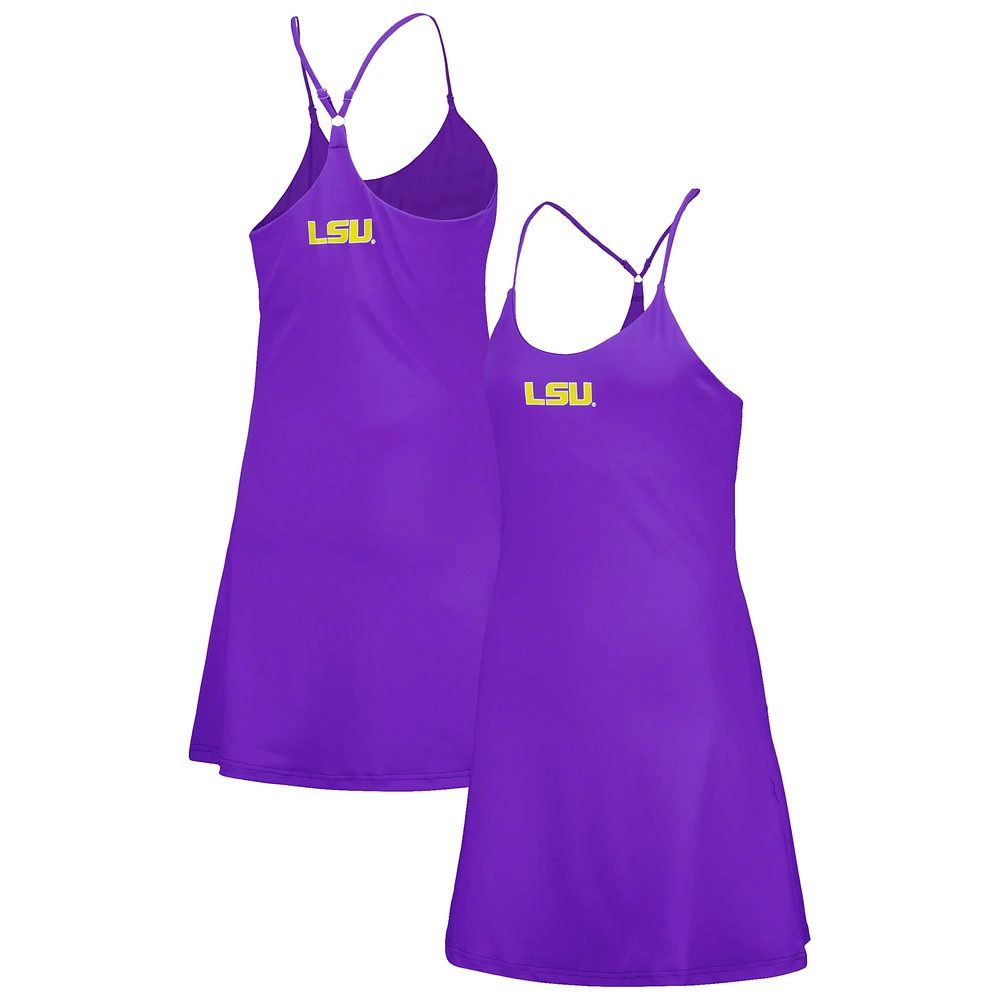 Robe violette LSU Tigers Campus Rec établie & Co. pour femmes