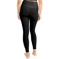 Ensemble soutien-gorge et leggings midi doux Certo Black LSU Tigers pour femmes