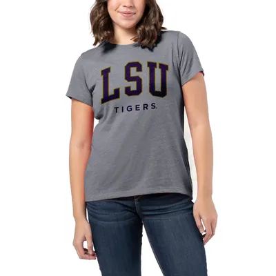 LSU Tigers League Collegiate Wear Women's Intramural Classic T-Shirt - Heather Gray