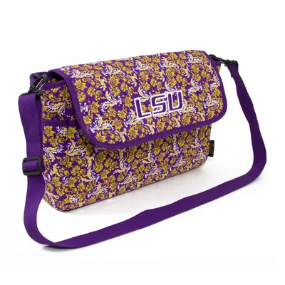 LSU Tigers Women's Bloom Messenger Bag