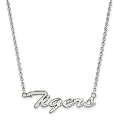 LSU Tigers Women's Sterling Silver Script Necklace