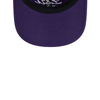 Casquette réglable New Era LSU Tigers Script 9TWENTY violette pour femme