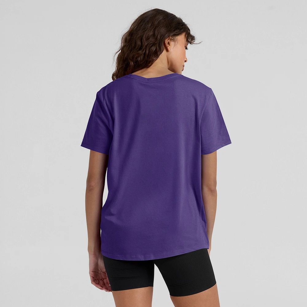 Women's Nike Purple LSU Tigers Local Script T-Shirt