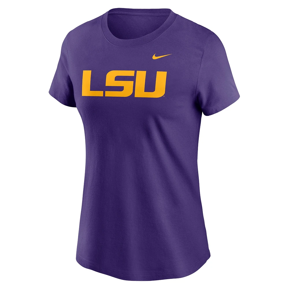 Women's Nike Purple LSU Tigers Primetime Logo T-Shirt