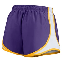 Women's Nike Purple LSU Tigers Spring Break Tempo Performance Shorts