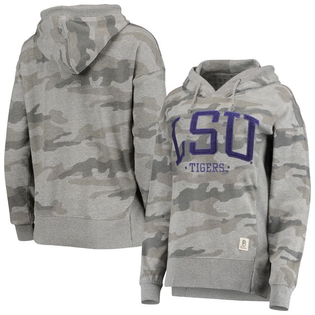 Pull à capuche pour femmes Pressbox Camo LSU Tigers Lorenzo