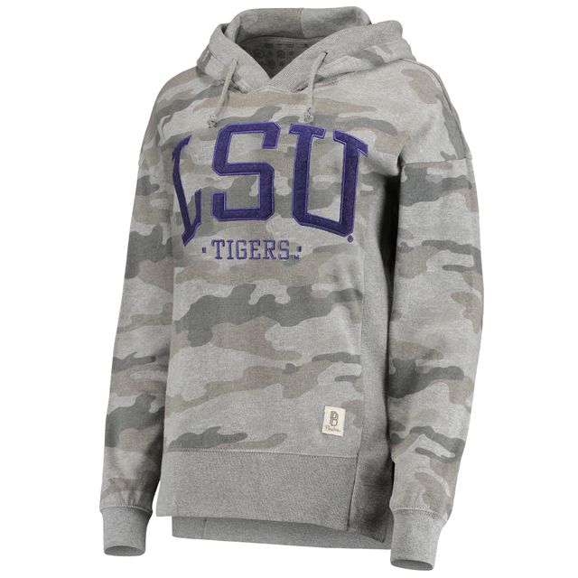 Pull à capuche pour femmes Pressbox Camo LSU Tigers Lorenzo