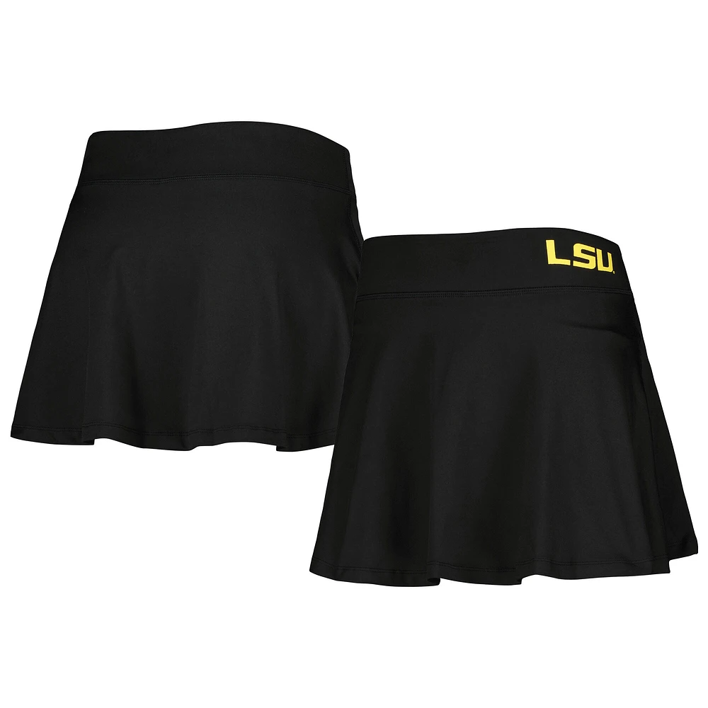 Women's ZooZatz Black LSU Tigers Flowy Skort