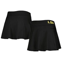 Jupe-short fluide LSU Tigers ZooZatz pour femme noire