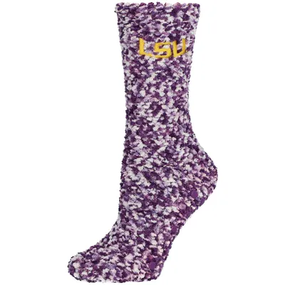 LSU Tigers ZooZatz Women's Marled Fuzzy Socks