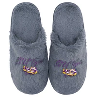 Women's ZooZatz LSU Tigers Team Faux Fur Slippers