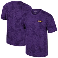 Youth Colosseum  Purple LSU Tigers Fern T-Shirt