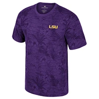 Youth Colosseum  Purple LSU Tigers Fern T-Shirt