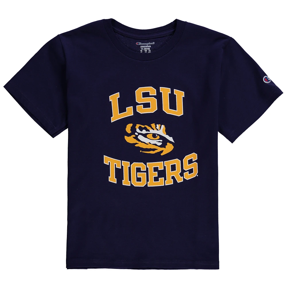 T-shirt pour jeune champion violet LSU Tigers Circling Team Jersey